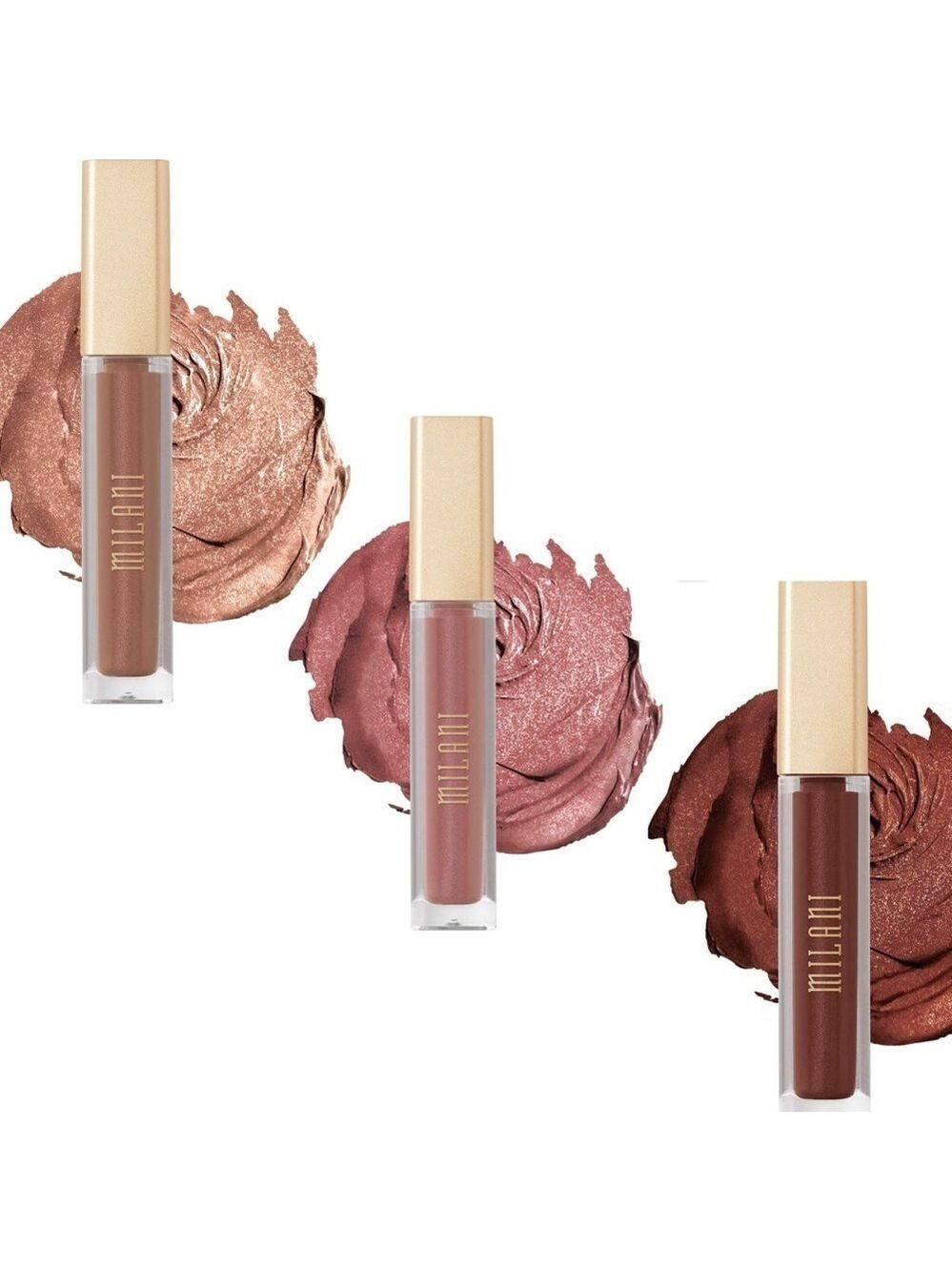 Milani Amore Matte Metallic Lip Crème Trio new with seal never used